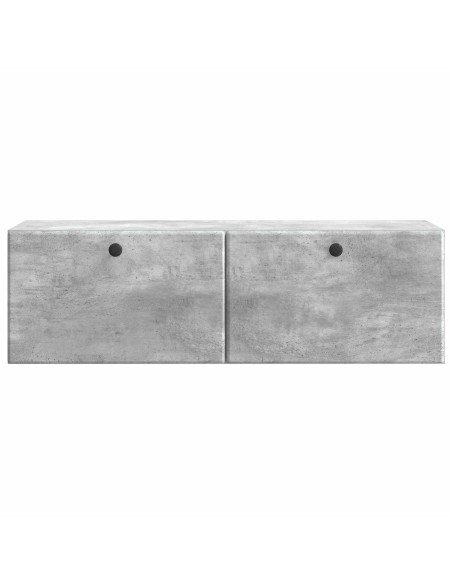 Mobile Porta TV da Muro Grigio Cemento 98 x 31 x 30 cm