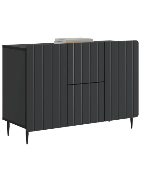 Credenza Nero 89 x 34,5 x 62 cm Legno ingegnerizzato