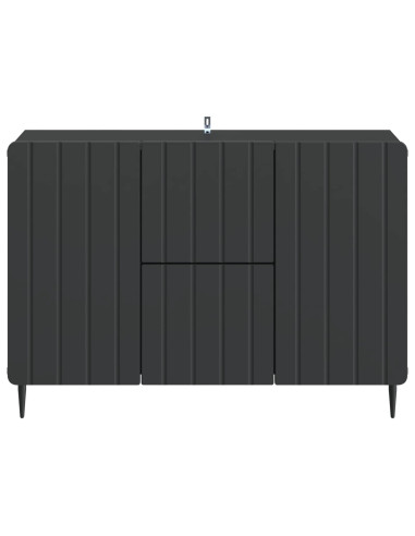 Credenza Nero 89 x 34,5 x 62 cm Legno ingegnerizzato