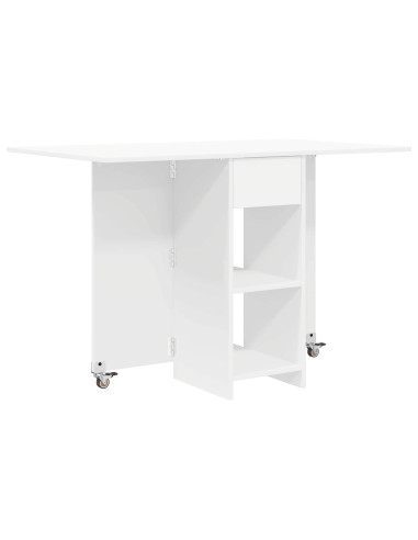 Tavolo da Pranzo 115 x 70 x 75 cm Legno ingegnerizzato Bianco