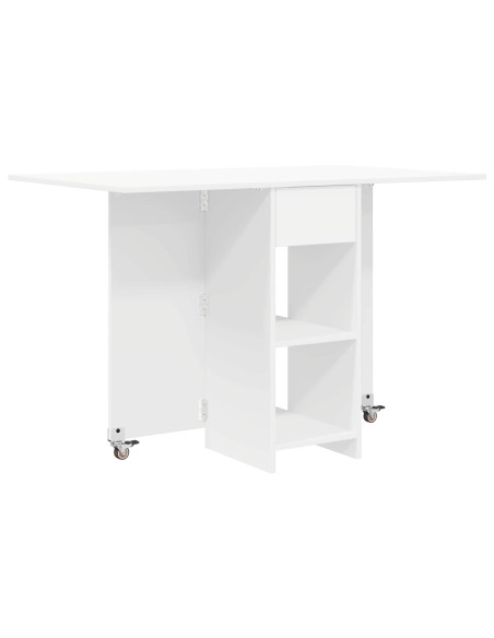 Tavolo da Pranzo 115 x 70 x 75 cm Legno ingegnerizzato Bianco