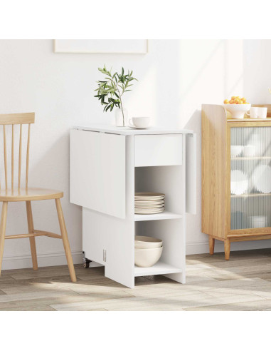 Tavolo da Pranzo 115 x 70 x 75 cm Legno ingegnerizzato Bianco