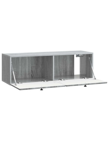 Mobile Porta TV da Muro Grigio Sonoma 98 x 31 x 30 cm
