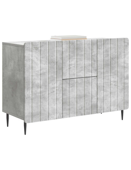 Credenza Grigio Cemento 89 x 34,5 x 62 cm Legno ingegnerizzato
