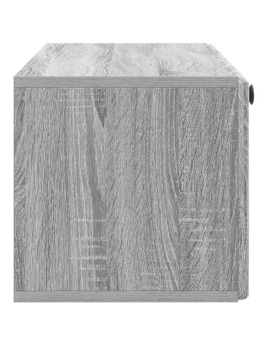 Mobile Porta TV da Muro Grigio Sonoma 98 x 31 x 30 cm