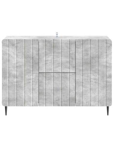 Credenza Grigio Cemento 89 x 34,5 x 62 cm Legno ingegnerizzato