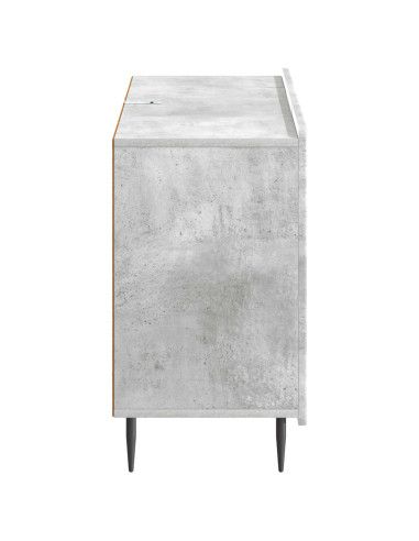 Credenza Grigio Cemento 89 x 34,5 x 62 cm Legno ingegnerizzato