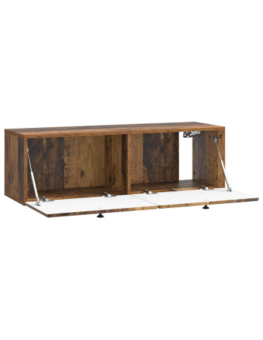 Mobile Porta TV da Muro Legno antico 98 x 31 x 30 cm