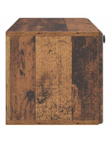 Mobile Porta TV da Muro Legno antico 98 x 31 x 30 cm