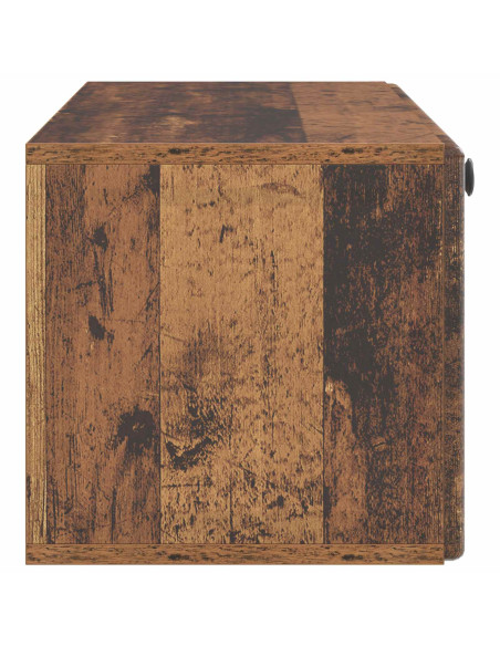 Mobile Porta TV da Muro Legno antico 98 x 31 x 30 cm