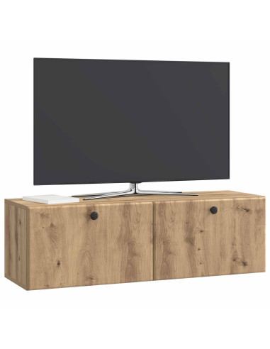 Mobile Porta TV da Muro Rovere Artigianale 98 x 31 x 30 cm