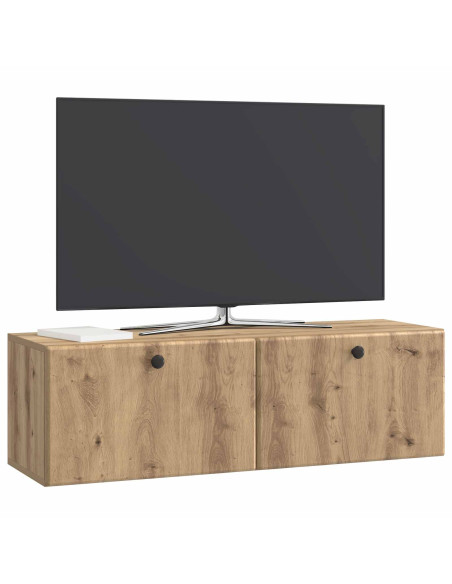 Mobile Porta TV da Muro Rovere Artigianale 98 x 31 x 30 cm
