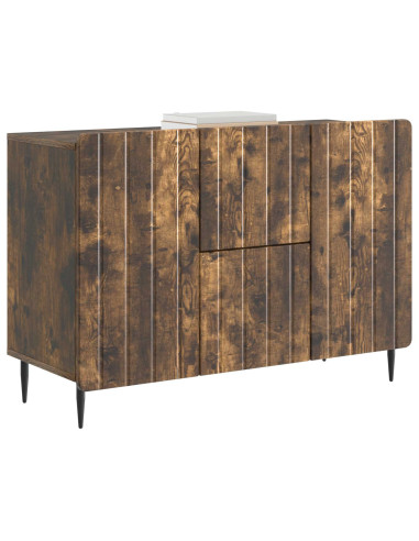 Credenza Rovere Fumo 89 x 34,5 x 62 cm Legno ingegnerizzato
