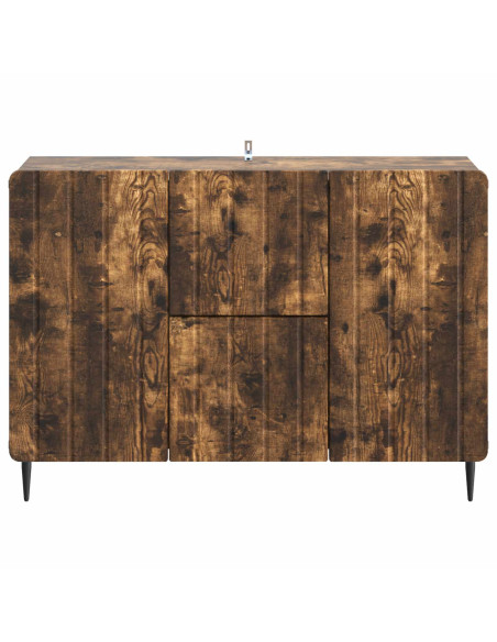 Credenza Rovere Fumo 89 x 34,5 x 62 cm Legno ingegnerizzato