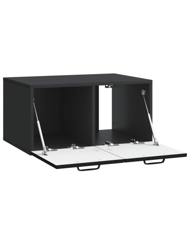 Mobile Porta TV da Muro Nero 59,5 x 41 x 30 cm