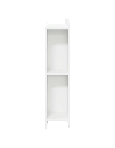Testata del letto Bianco Lucido Legno ingegnerizzato