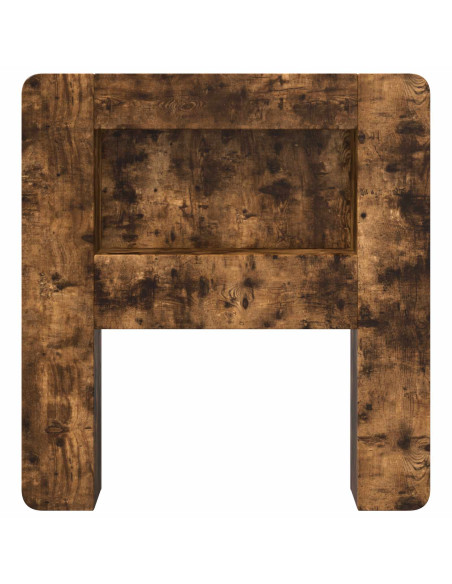 Testata del letto Rovere Fumo Legno ingegnerizzato