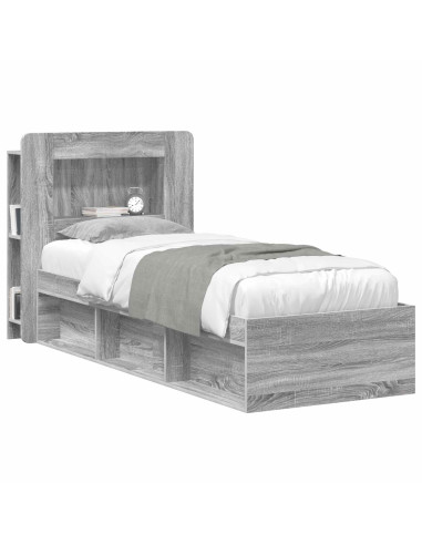 Testata del letto Grigio Sonoma Legno ingegnerizzato