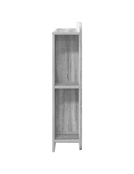 Testata del letto Grigio Sonoma Legno ingegnerizzato