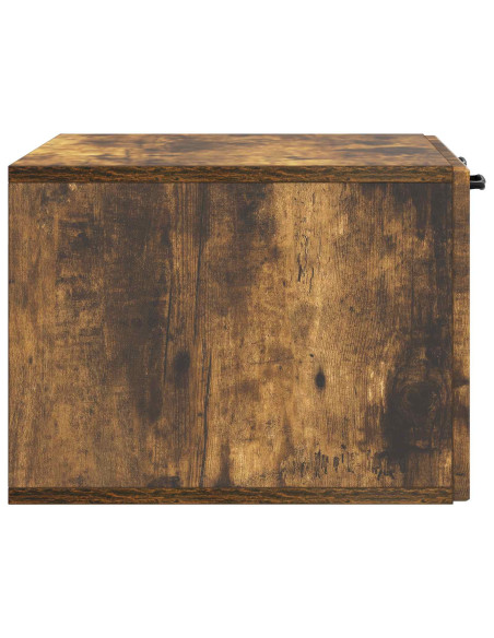 Mobile Porta TV da Muro Rovere Fumo 59,5 x 41 x 30 cm