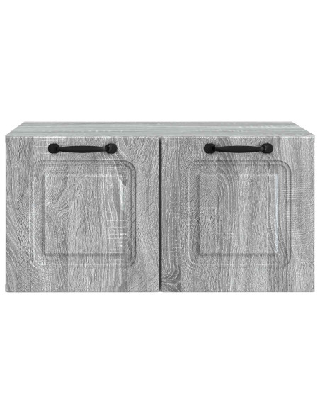 Mobile Porta TV da Muro Grigio Sonoma 59,5 x 41 x 30 cm
