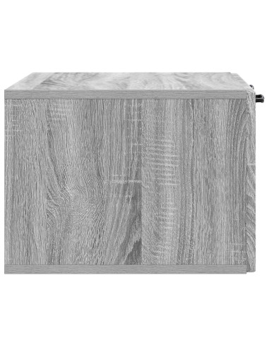 Mobile Porta TV da Muro Grigio Sonoma 59,5 x 41 x 30 cm
