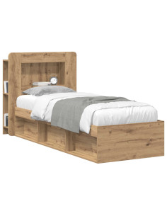 Testata del letto Rovere Artigianale Legno ingegnerizzato 2