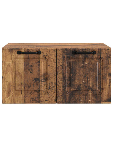Mobile Porta TV da Muro Legno antico 59,5 x 41 x 30 cm