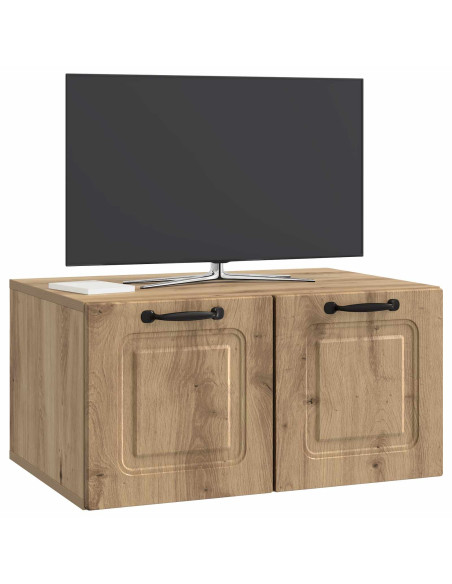 Mobile Porta TV da Muro Rovere Artigianale 59,5 x 41 x 30 cm