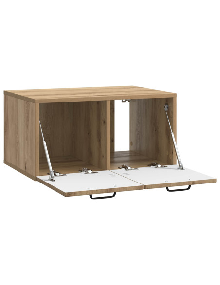 Mobile Porta TV da Muro Rovere Artigianale 59,5 x 41 x 30 cm