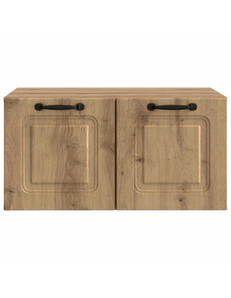 Mobile Porta TV da Muro Rovere Artigianale 59,5 x 41 x 30 cm