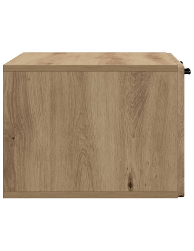 Mobile Porta TV da Muro Rovere Artigianale 59,5 x 41 x 30 cm