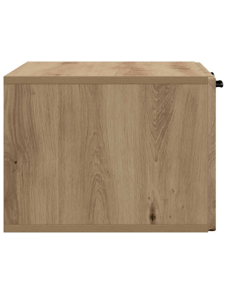 Mobile Porta TV da Muro Rovere Artigianale 59,5 x 41 x 30 cm