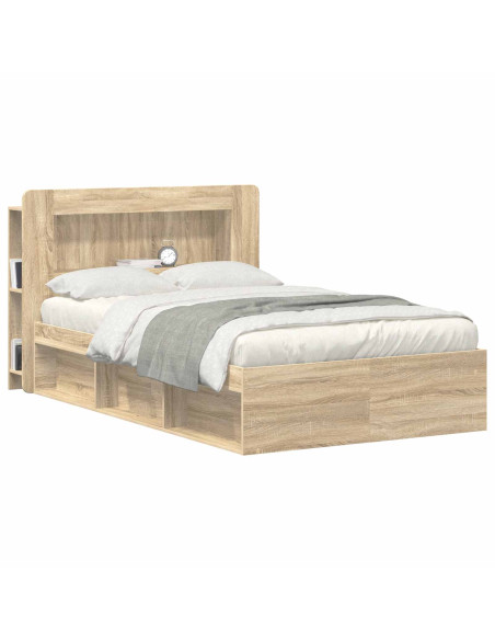 Testata del letto Rovere Sonoma Legno ingegnerizzato
