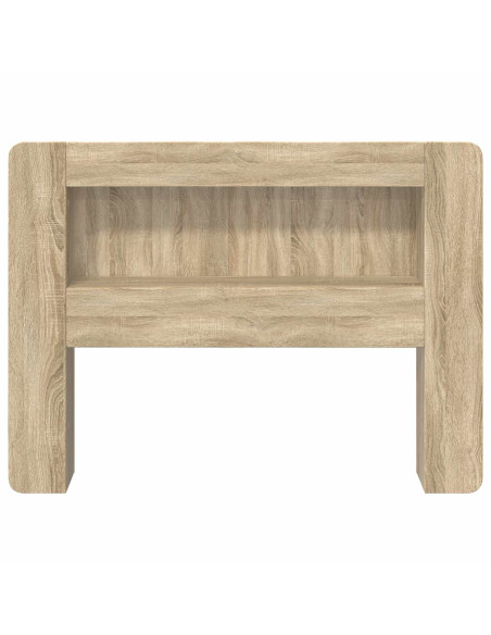 Testata del letto Rovere Sonoma Legno ingegnerizzato