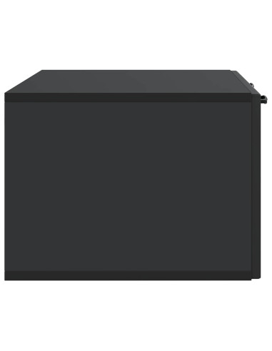 Mobile Porta TV da Muro Nero 78,5 x 41 x 30 cm