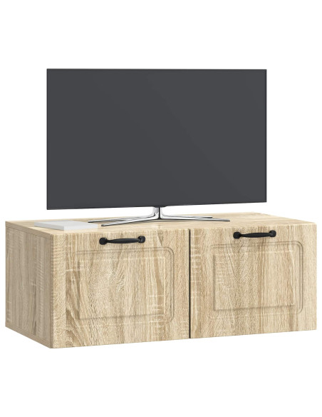 Mobile Porta TV da Muro Rovere Sonoma 78,5 x 41 x 30 cm