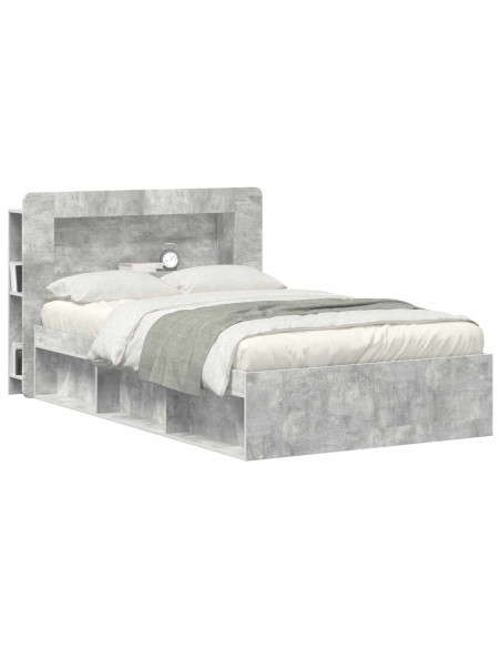 Testata del letto Grigio Cemento Legno ingegnerizzato
