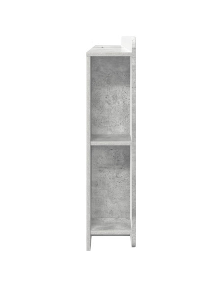 Testata del letto Grigio Cemento Legno ingegnerizzato