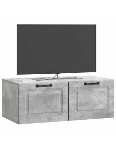 Mobile Porta TV da Muro Grigio Cemento 78,5 x 41 x 30 cm 2