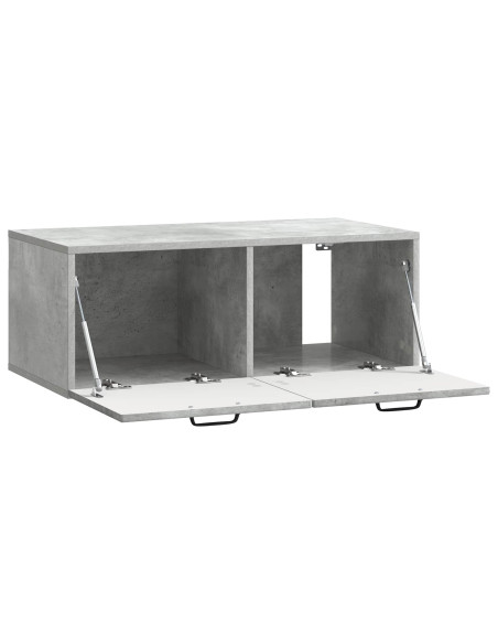 Mobile Porta TV da Muro Grigio Cemento 78,5 x 41 x 30 cm