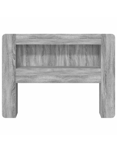 Testata del letto Grigio Sonoma Legno ingegnerizzato