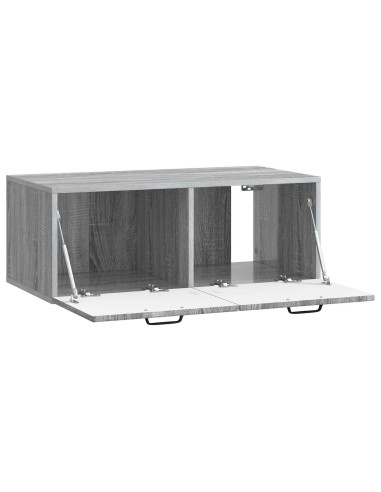 Mobile Porta TV da Muro Grigio Sonoma 78,5 x 41 x 30 cm