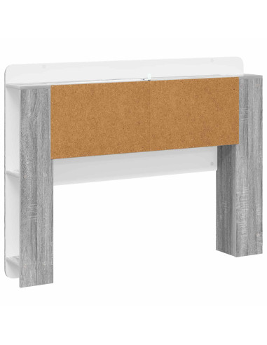 Testata del letto Grigio Sonoma Legno ingegnerizzato