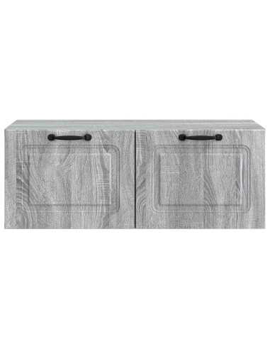 Mobile Porta TV da Muro Grigio Sonoma 78,5 x 41 x 30 cm