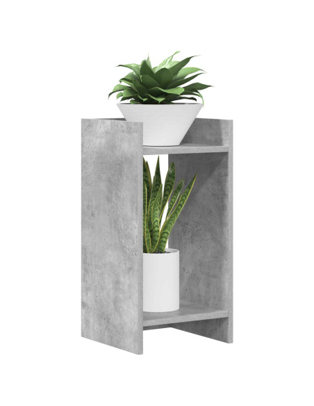 Supporto per piante 2 pcs Grigio Cemento 30 x 30 x 60 cm
