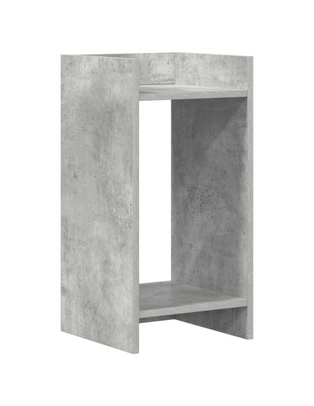 Supporto per piante 2 pcs Grigio Cemento 30 x 30 x 60 cm