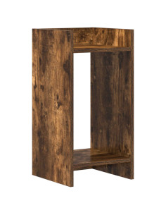 Supporto per piante Quercia Affumicata 30 x 30 x 60 cm 2