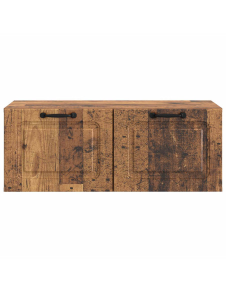 Mobile Porta TV da Muro Legno antico 78,5 x 41 x 30 cm