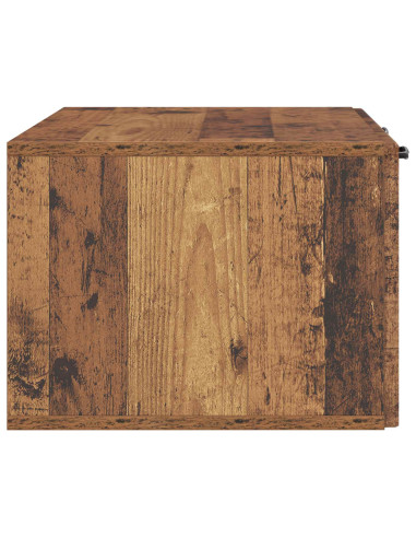 Mobile Porta TV da Muro Legno antico 78,5 x 41 x 30 cm